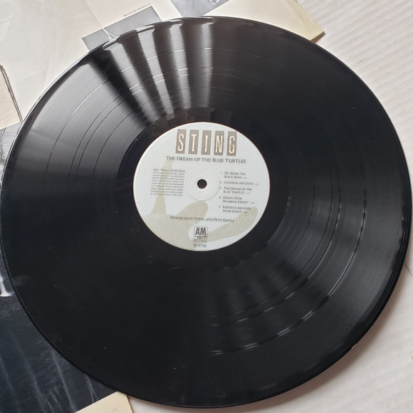 Sting "the dream of the blue turtles" LP - Picture 4 of 6